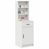 Highboard with Drawer White 40 x 40.5 x 135 cm Engineered Wood 865073