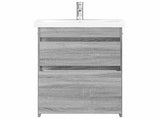Bathroom Furniture Set Grey Sonoma 61 x 40 x 84.5 cm 3404263