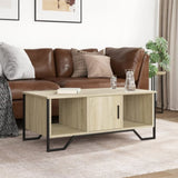 ZNTS Coffee Table Sonoma Oak 100x51x40 cm Engineered Wood 848490