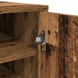 Shoe Cabinet Artisan Oak 32x35x92 cm Engineered Wood 856709