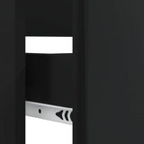 Bathroom Sink Cabinet BREDA Black 82 x 41x 59 cm 897456