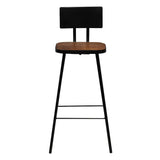 Bar Chairs 2 pcs Solid Reclaimed Wood 245390