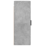Wall Mounted Cabinet Concrete Grey 34.5x34x90 cm 828872