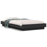 Bed Frame without Mattress Black 100x200 cm 3281204