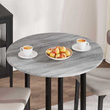 Table Top Grey sonoma 80 x 1.5 cm Engineered Wood 880427