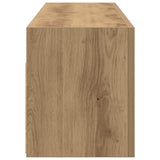 Bathroom Wall Cabinet Artisan Oak 100x25x30 cm Engineered Wood 860102