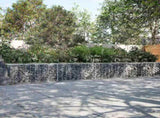 Gabion Basket with Cover 700x50x50 cm Galvanised Iron 3295138