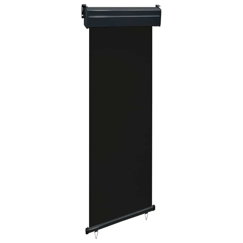 Balcony Side Awning 65x250 cm Black 48400