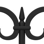 ZNTS Lawn Edgings 17 pcs Black 10 m PP 318301