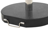 Parasol Base Black Granite Medium Parasol Base Round Modern 45064