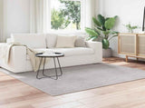 Area Rugs Square LUGO Cream and Grey 120 x 120 cm Polyester 42022720