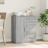 Sideboard Grey Sonoma 60x31x70 cm Engineered Wood 840476