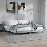 Bed Frame without Mattress Concrete Grey 160x200 cm 832233