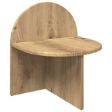 Bedside Table 2 pcs Artisan Oak 40 x 35.5 x 45.5 cm 8001148