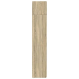 Storage Cabinet Sonoma Oak 80x42.5x225 cm Engineered Wood 3281352