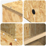 Terrarium Brown 50 x 50 x 100 cm OSB 876734