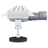 Shower Drain Line Design with 360&deg Siphon Silver 100 cm 42015984