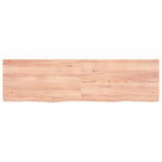 Table Top Light Brown 180x50x cm Treated Solid Wood Oak 3156392