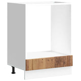 Oven Cabinet "Lucca" Old Wood Engineered Wood 853765