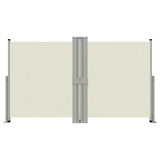 Retractable Side Awning Cream 140x1200 cm 318061