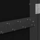 Mirror Jewellery Cabinet Wall Mounted Black 30x8.5x90 cm 353212