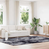 Shaggy Rug High Pile NAVARRA Dark Grey 240x340 cm Polyester 4102856