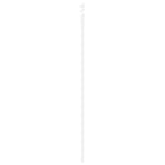 Sliding Door Manual White 83 x 211 cm Solid pine wood and steel 3333563