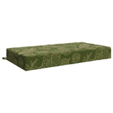 Seat Cushion SOEST 100% Polyester Leaf design 120 x 80 x 15 cm 944317