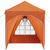 Pop-up Party Tent 192 x 192 x 245 cm Orange 42019844