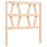 Bed Frame without Mattress Single Solid Wood Pine 3192456