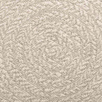 ZNTS Rug ZIZUR Cream Ø 120 cm Jute Look Indoor and Outdoor 4010385