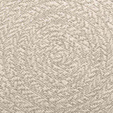 ZNTS Rug ZIZUR Cream Ø 120 cm Jute Look Indoor and Outdoor 4010385