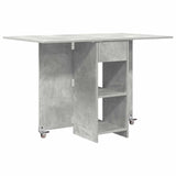 Dinning Table 115 x 70 x 75 cm Engineered Wood Concrete Grey 8006032