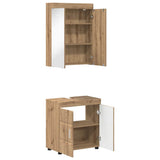Bathroom Furniture Set TULUM 2 pcs Artisan Oak 60 x 34 x 63 cm 3398023