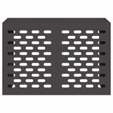 Air Conditioner Cover Black 90 x 40 x 60 cm Steel 865890