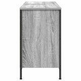 Basin Cabinet with Drawers Grey Sonoma 90x34.5x60 cm 861890