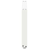 Coffee Table Legs U-Shaped 2 pcs White 60x cm Steel 4013161