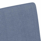 Dining Chairs with Wheels 2 pcs Blue 57 x 66 x 94 cm 42017804