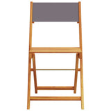 Bistro Set Anthracite 3281869
