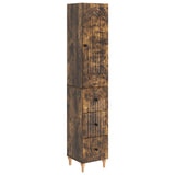 Cabinet Set 2 pcs 33 x 34.5 x 90 cm Engineered Wood 3416471