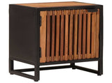 Handmade Bedside Cabinet Natural 40 x 30 x 50 cm 42020087
