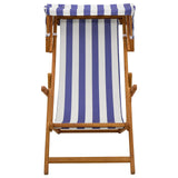 Deck Chair 2 pcs 3 Position Solid Eucalyptus Wood 3407817