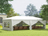 3 x 6 m Garden Pop Up Gazebo, Wedding Party Tent Marquee, Water Resistant Awning Canopy with T3398P310890