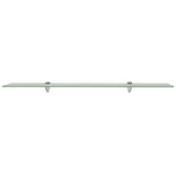 ZNTS Floating Shelves 2 pcs Glass 90x20 cm 8 mm 3051540