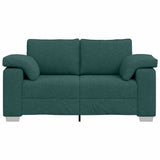 Sofa Dark Green 160 x 77 x 82 cm Fabric 4105222