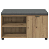 Hall Bench Artisan Oak 80 x 38 x 46 cm 891511