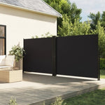Retractable Side Awning Black 160x1000 cm 4004729