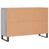 Sideboard Grey Sonoma 101.5x35x70 cm Engineered Wood 827218