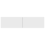 ZNTS TV Cabinet White 120x30x30 cm Engineered Wood 801490
