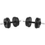 ZNTS 14 Piece Dumbbell Set 20 kg 91407